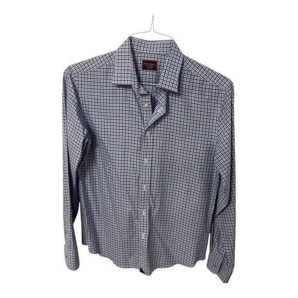 UNTUCKit Casale Plaid Button Up Shirt Long Sleeve Wrinkle Free Dress Size M - Picture 3 of 11